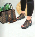 COMBO SCARPE + BORSA LV