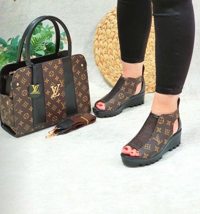 COMBO SCARPE + BORSA LV