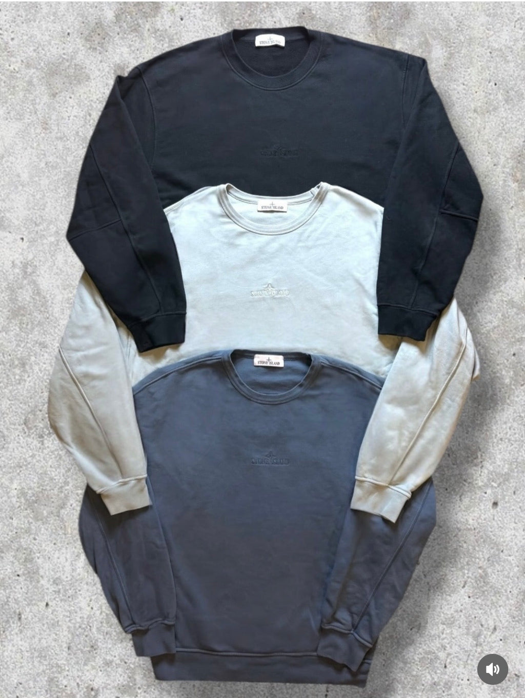 2x1: Swaetshirt Cotone Stone Island