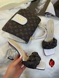 COMBO SCARPE + BORSA LV
