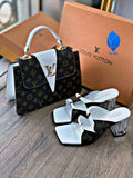COMBO SCARPE + BORSA LV
