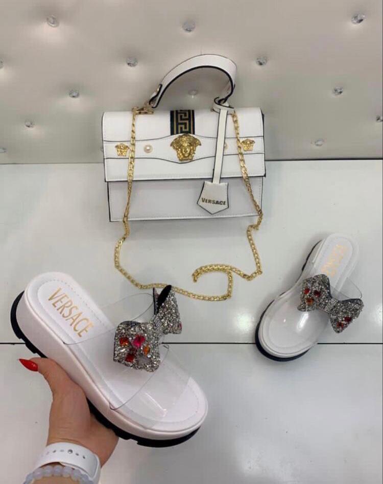 COMBO SCARPE + BORSA VERSACE