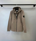 2x1 : Felpa Zip Stone Island Cappuccio