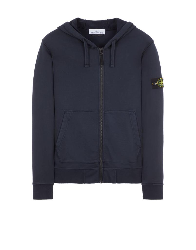 2x1 : Felpa Zip Stone Island Cappuccio