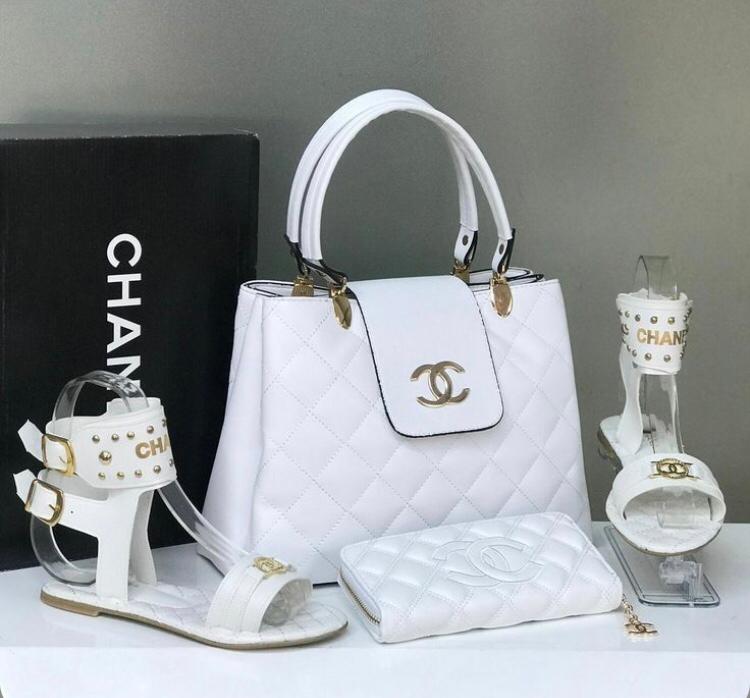 COMBO SCARPE + BORSA + POCHETTE CHANEL
