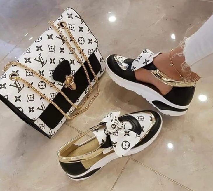 COMBO SCARPE + BORSA LV
